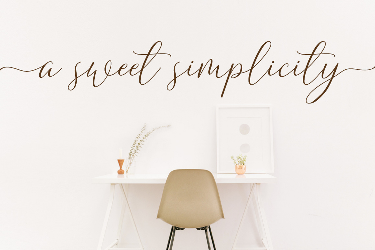 Sharland Luxury Script Font, a Script Font by Heinzel Std (Photo 12 of 16)