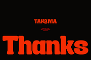 Takoma - Bold Display Font, a Serif Font by limitype (Thumbnail 12 of 12)