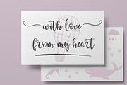 Fur Banhart Script, a Script Font by Creamy Script (Thumbnail 7 of 7)