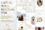 Spiritual Instagram Stories | Reiki, a Social Media Template by Under My Cozy Roof (Thumbnail 2 of 11)