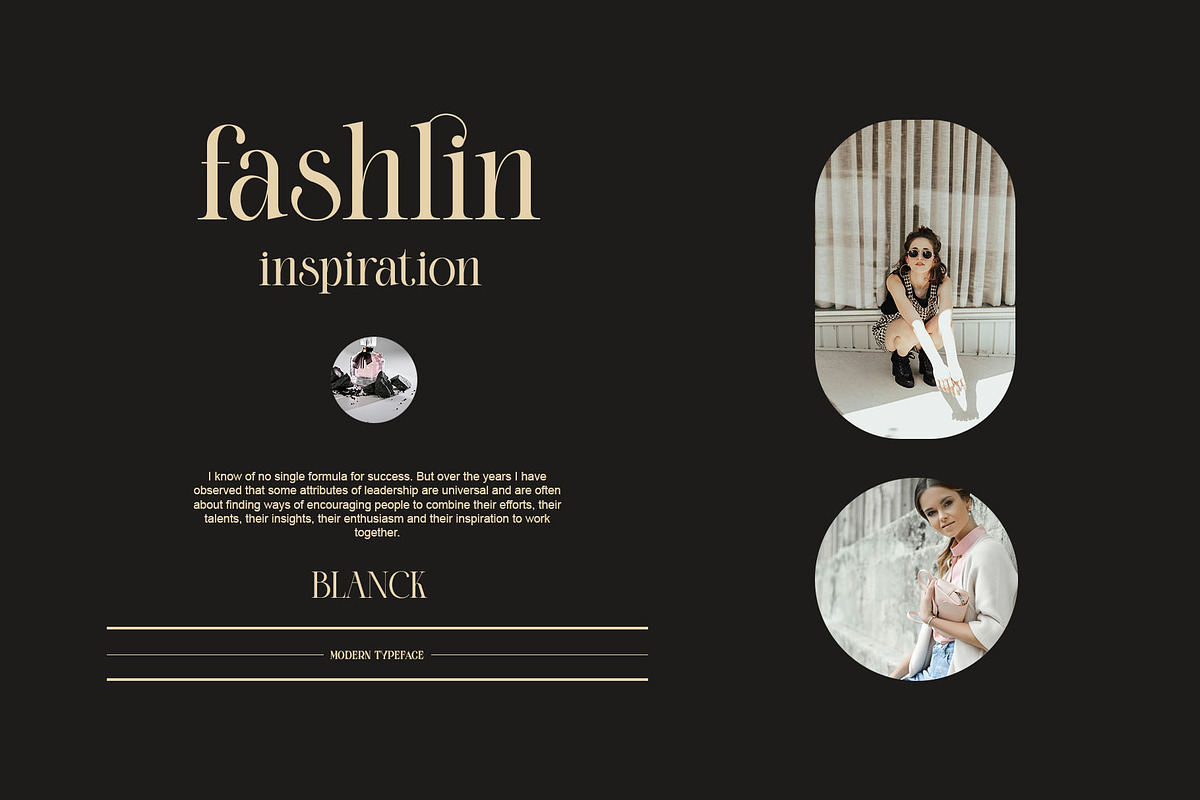 Blanck Modern Ligature Serif, a Serif Font by Alfinart (Photo 2 of 8)