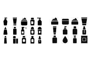 Collection of various cosmetic and, an Object Illustration by ZinetroN