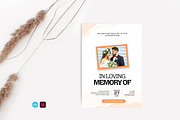 Memorial Program Template Word, an Invitation Template by Creatiya Type (Thumbnail 1 of 5)