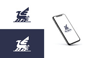 Modern Monochrome Mythical Griffin, a Branding & Logo Template by Artnivora.Std (Thumbnail 3 of 4)