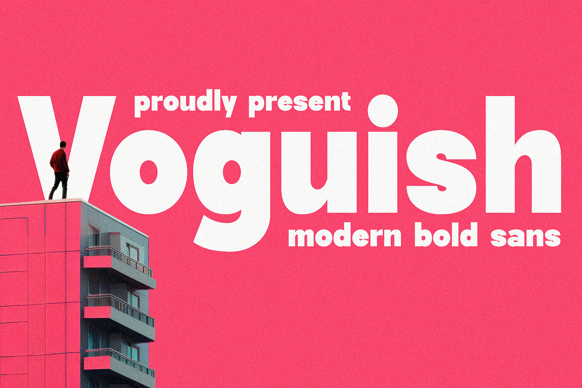 Voguish | Bold Sans, a Sans Serif Font by Almeera Std (Photo 1 of 4)