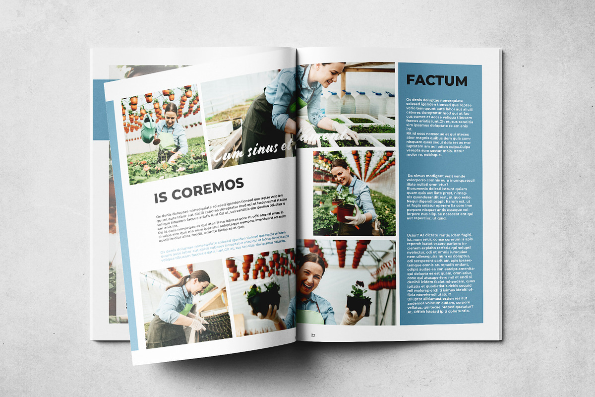Magazine Layout, a Magazine Template by Grkic Creative (Photo 12 of 13)