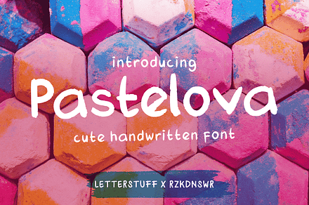 Pastelova | Handwritten Font