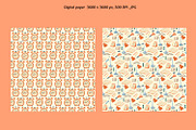 Back to School Clipart & Patterns, an Education Illustration by Anna Druzhkova (Thumbnail 7 of 11)