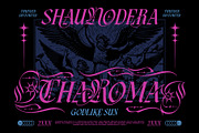 Taroth Sharp Typeface, a Blackletter Font by alit design (Thumbnail 4 of 17)