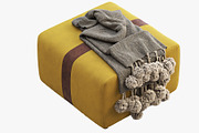 Joybird Malachi Ottoman, a Furniture 3D Model by 3dmitruk (Thumbnail 5 of 18)
