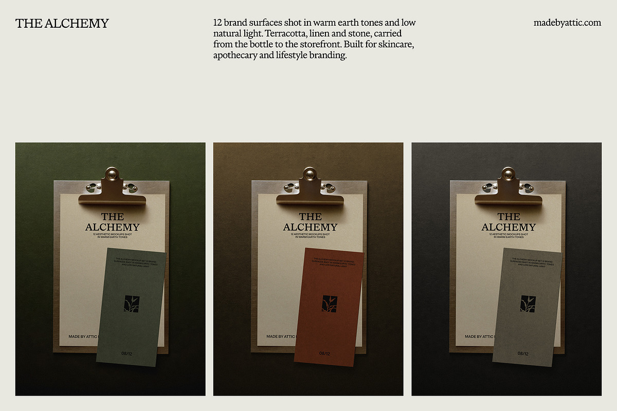 Clipboard and Card Mockup · 08, a Books & Magazine Mockup by Made by Attic (Photo 3 of 3)