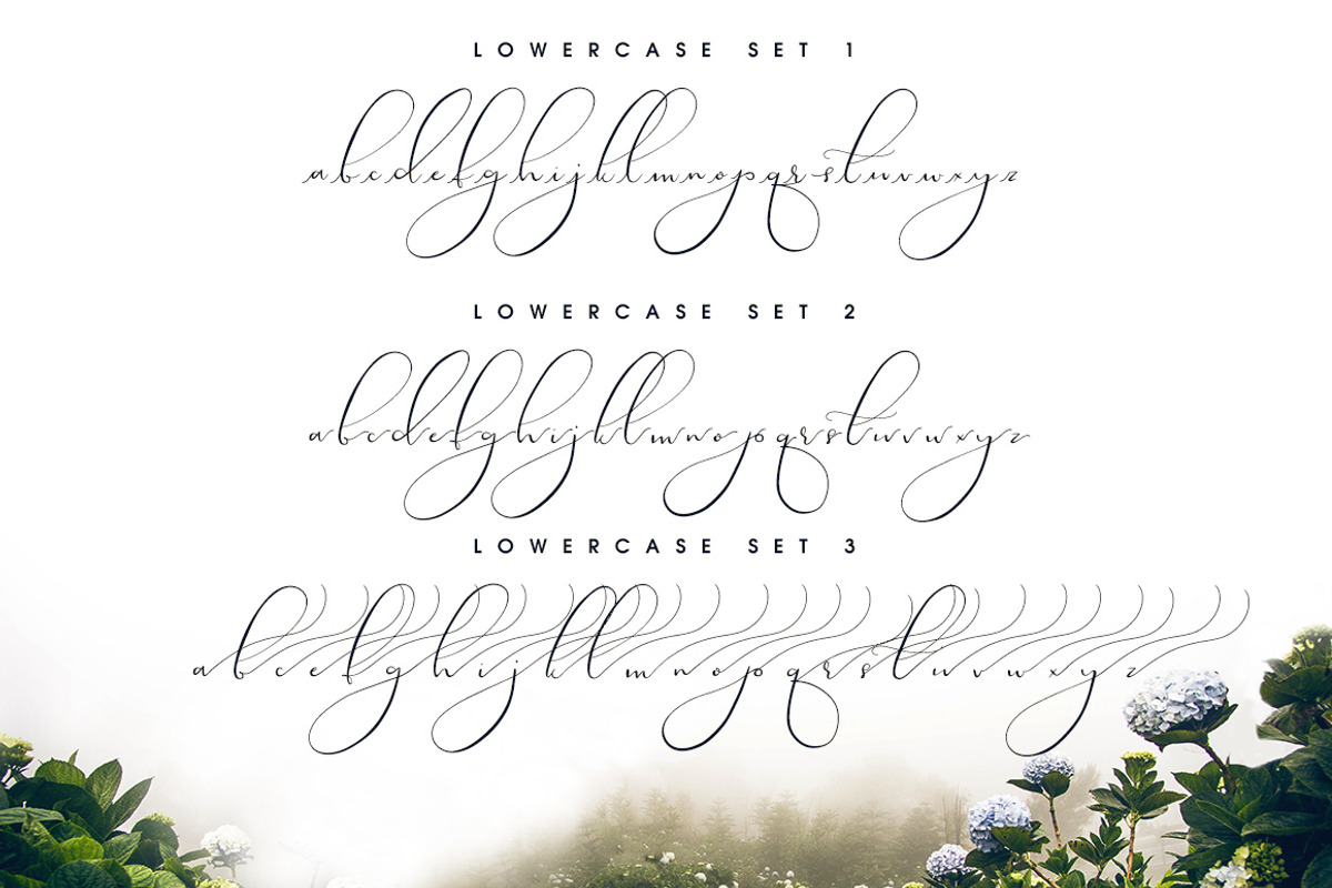 Theodoria Script Font, a Script Font by Creativeqube Design (Photo 15 of 16)