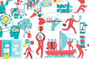 Business & Technology Mega Bundle, a Person Illustration by Hurcastock! (Thumbnail 5 of 6)