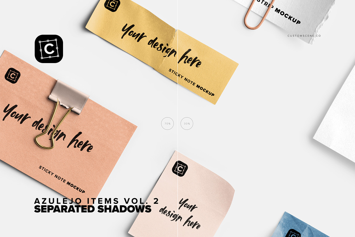 Stationery & Desk Accesories, a Product Mockup by Custom Scene (Photo 6 of 7)