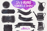 Colorful Madness Floral Bundle, a Decorative Illustration by Stella's Graphic Supply (Thumbnail 7 of 15)