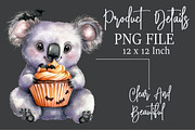Cute Halloween Koala Clipart, a Seasonal Illustration by Rose Art (Thumbnail 7 of 7)