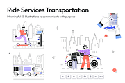 Animated Ride Services Illustrations, a Person Illustration by Prosymbols (Thumbnail 1 of 13)