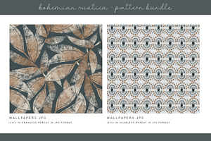 Boho Rustica Pattern Bundle DH