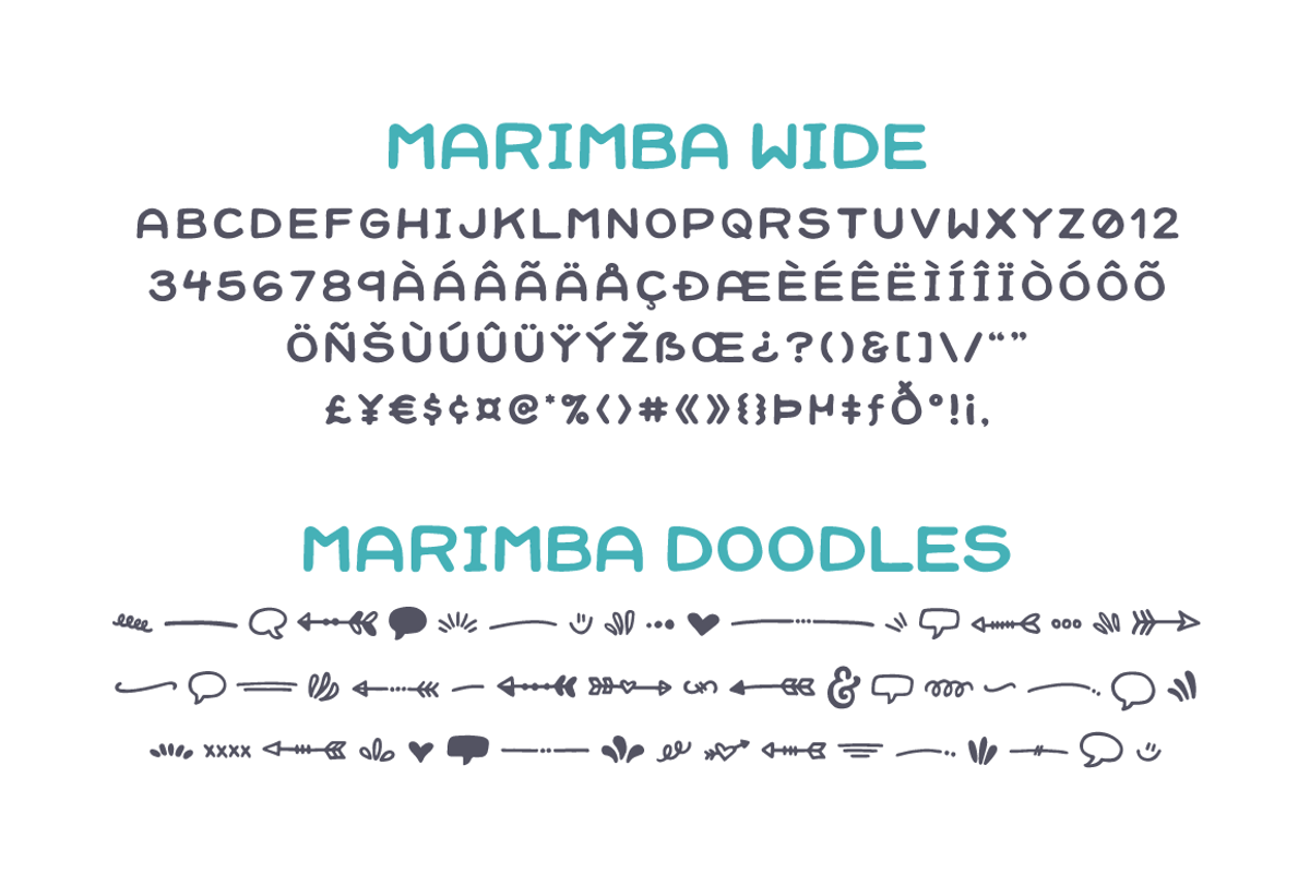 Marimba Font Duo preview 7