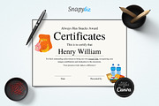 Teacher Award Certificate Template, a Card Template by Snapybiz (Thumbnail 1 of 10)