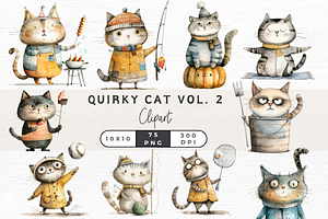 Quirky Cats Vol 2