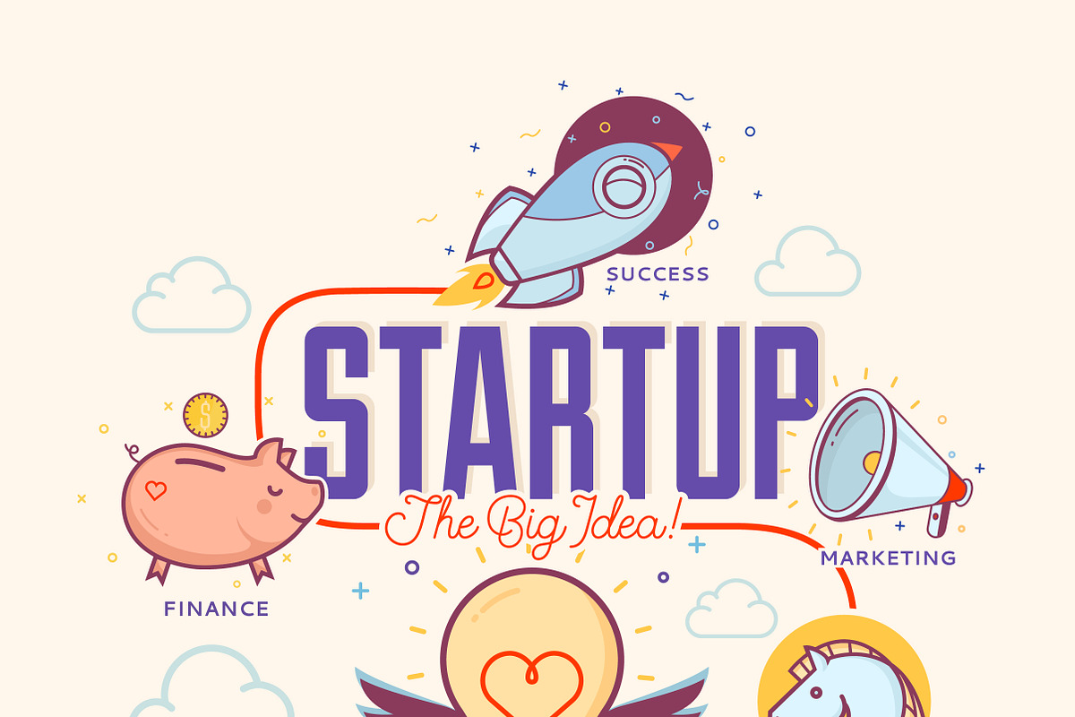 Illustrations for startup project, a Finance Illustration by VectorBakery (Photo 2 of 5)