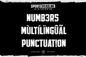 SPORTS HEADLINE DISTRESSED BUNDLE