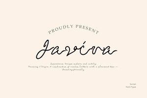 Javira Handwritten Script Font