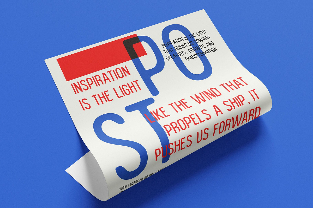 Robine Blur, a Sans Serif Font by Craft Supply Co. (Photo 4 of 8)