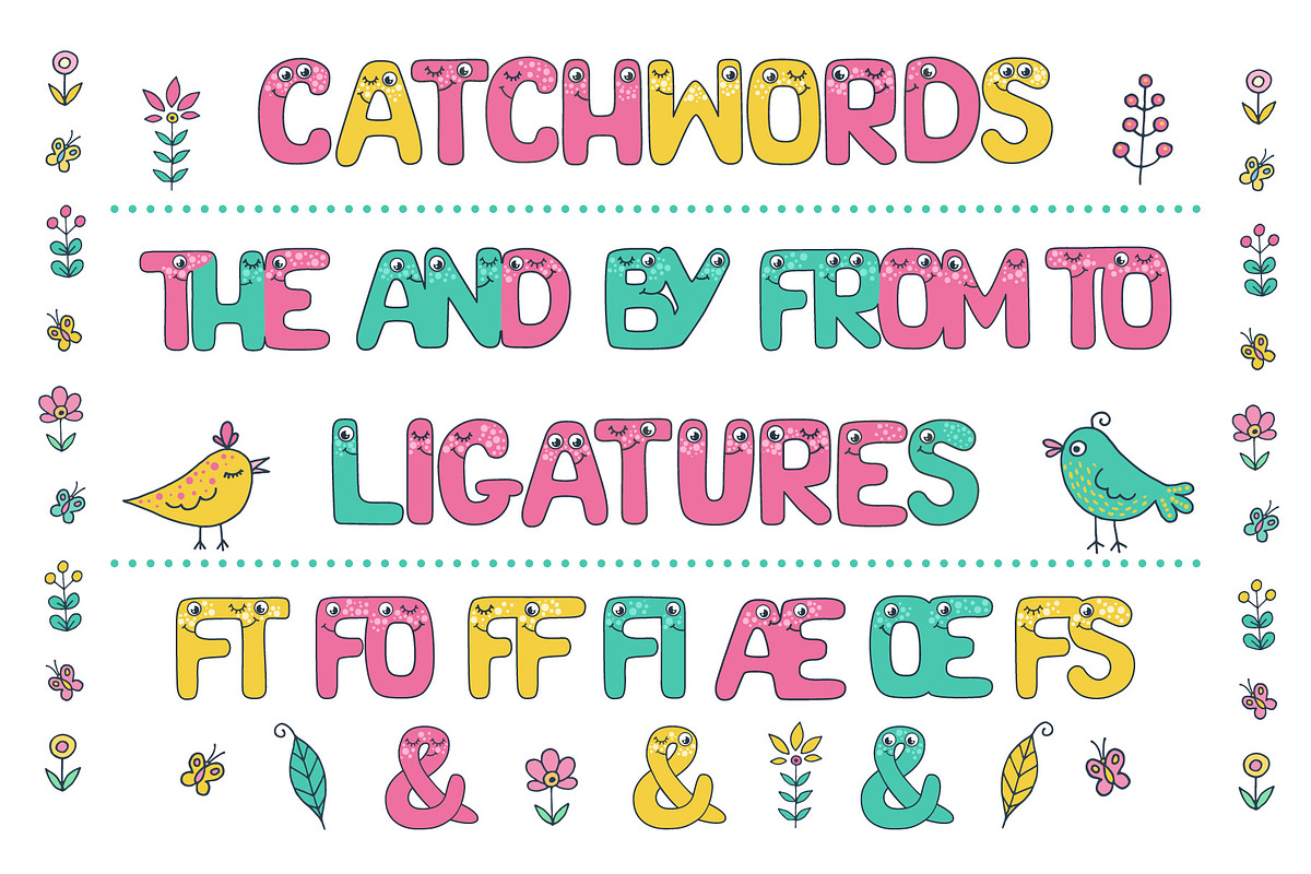 Funny Font preview 5