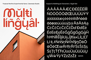 Tropical Morline, a Sans Serif Font by zeenesia (Thumbnail 14 of 14)
