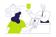 Property insurance abstract concept, a Finance Illustration by Visual Generation (Thumbnail 2 of 3)