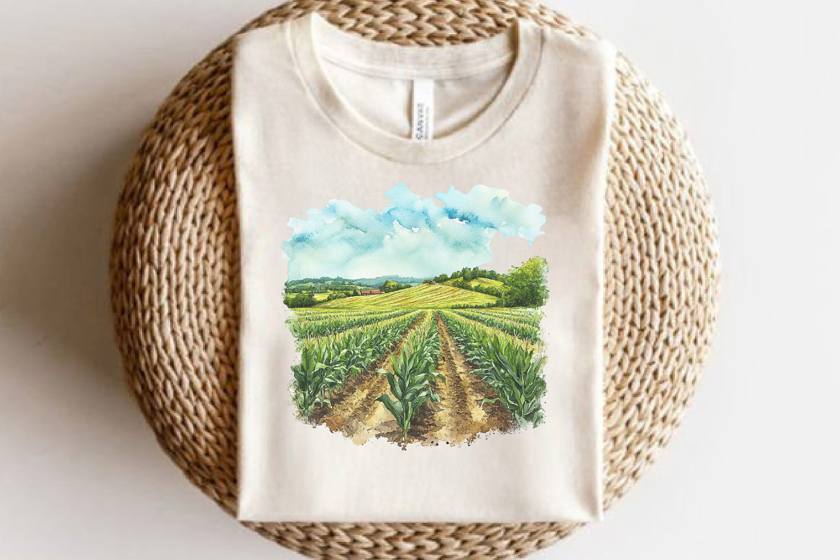Corn Watercolor Cliparts, an Illustration by RobertsArt (Photo 3 of 7)