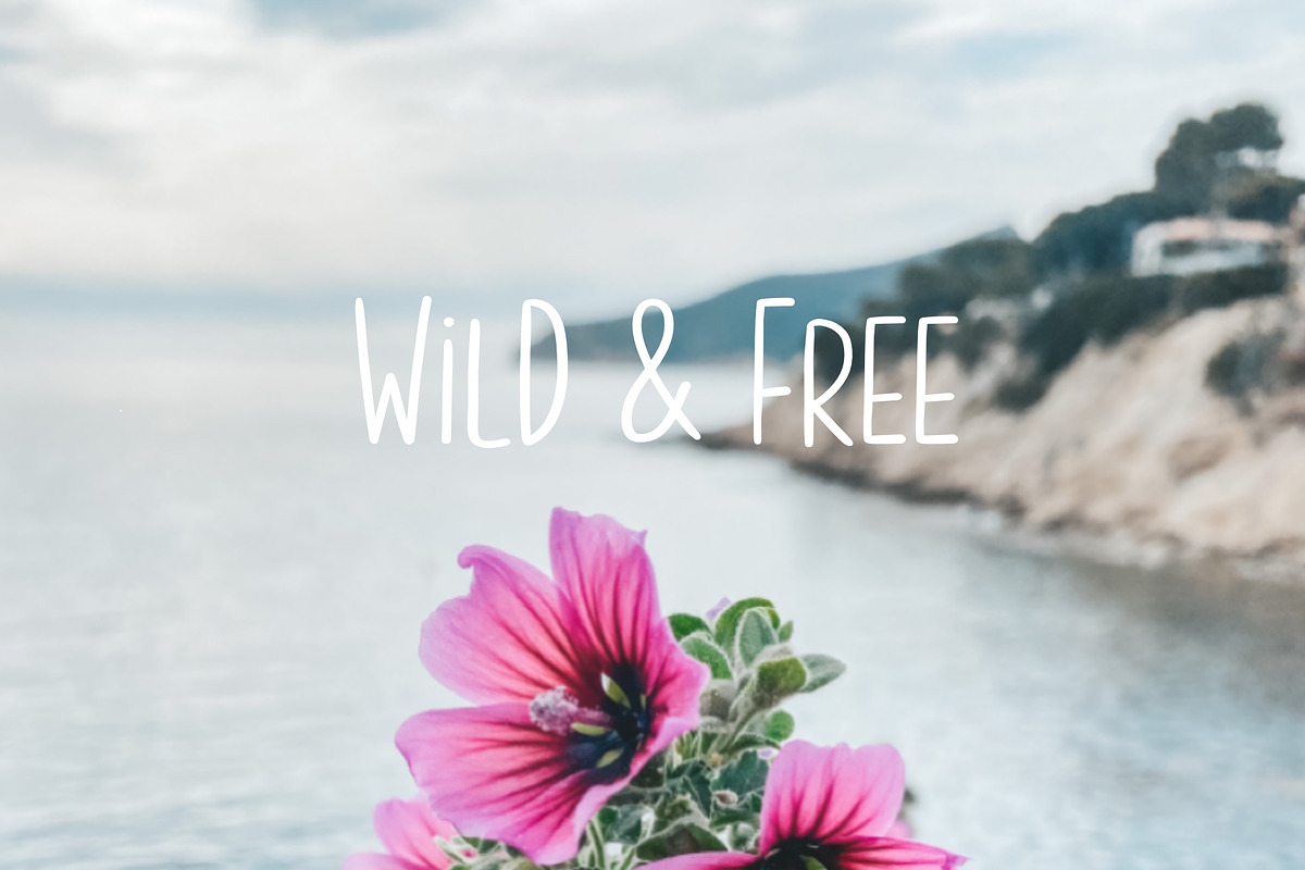 Tiramisu | Handwritten Font, a Sans Serif Font by Faber Co. (Photo 4 of 6)