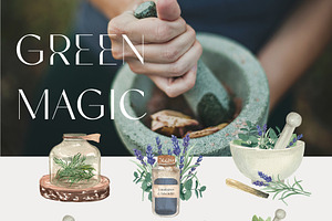 Modern Magic Herbs & Crystals