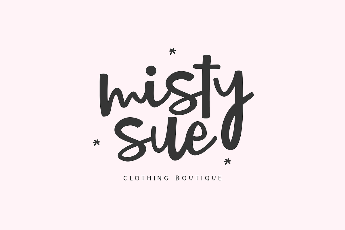 Starburst - A Bold Script Font preview 4