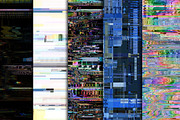 Glitch textures, a Background Graphic by dotstudio (Thumbnail 2 of 14)