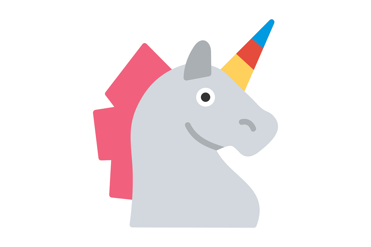 Unicorn Flat Icon, a Duotone Icon by Pexelpy (Photo 2 of 2)