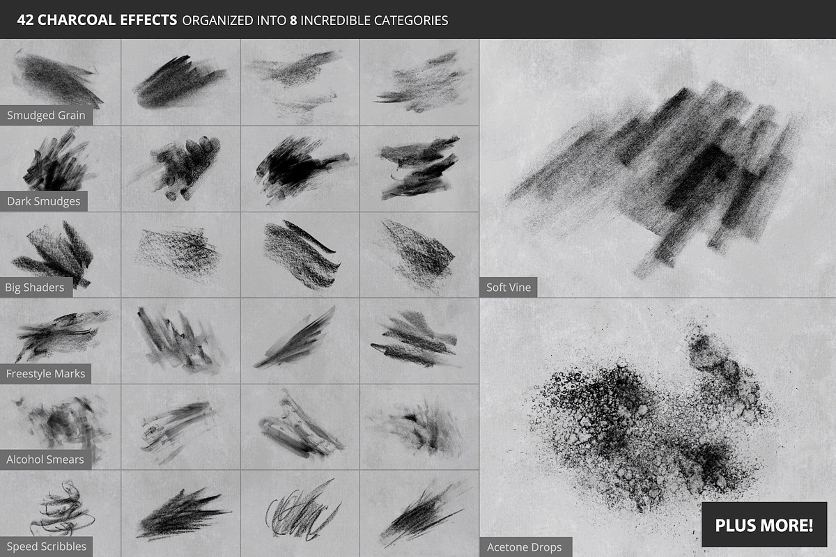 Ultimate Art Effects – Charcoal, a Brush Add-On by Nathan Brown (Photo 3 of 5)
