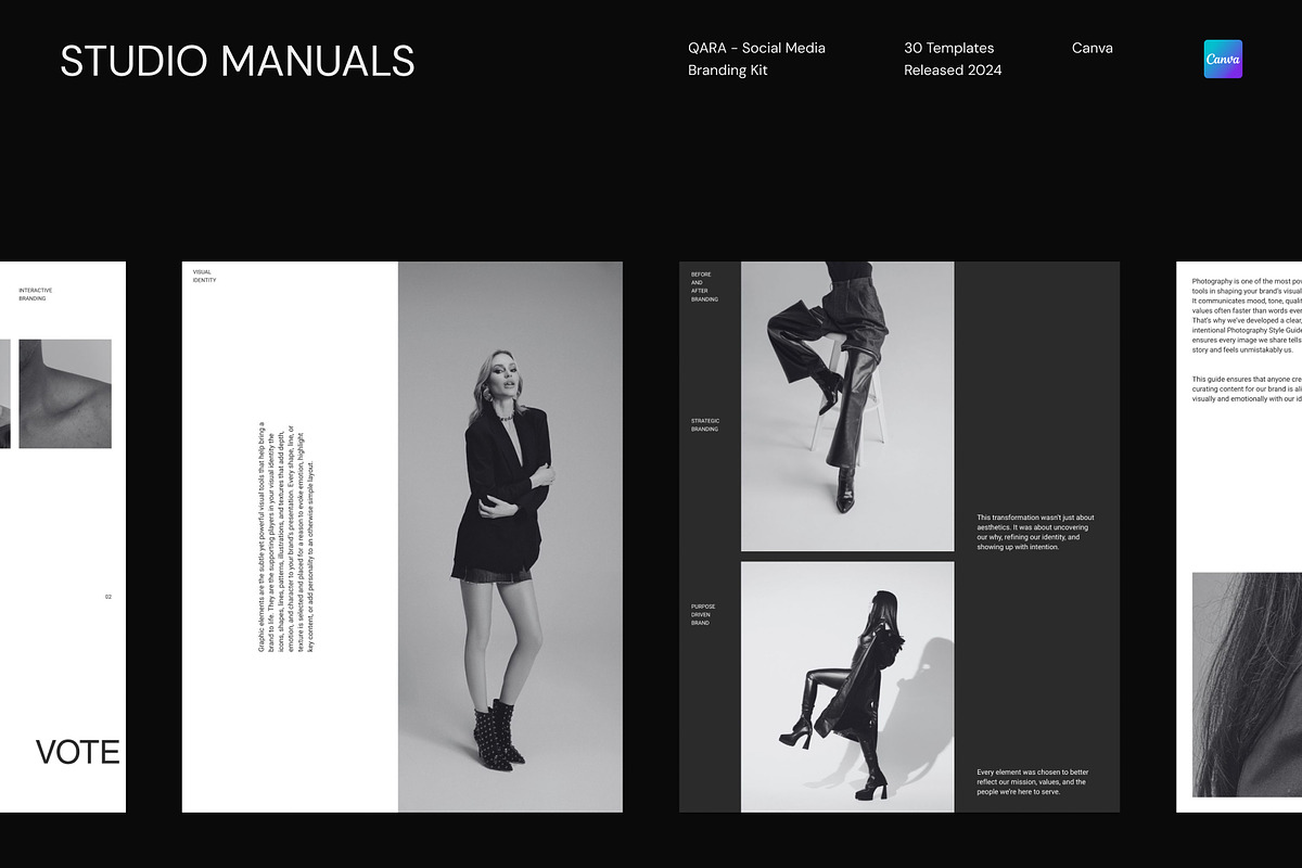 QARA – Social Media Branding Kit, a Social Media Template by Studio Manuals (Photo 4 of 8)