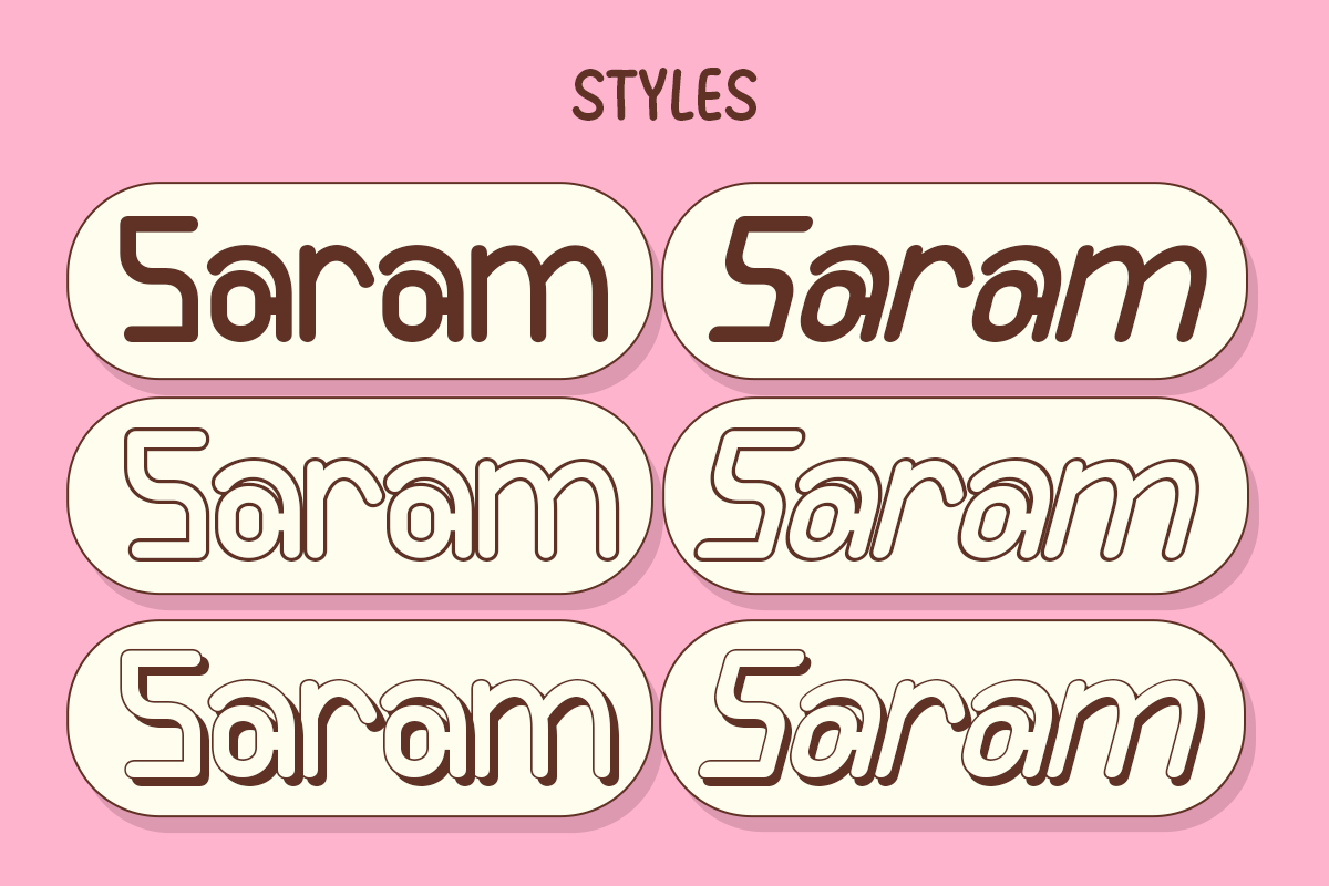 Jaengdo - Korean Display Typeface, a Handwritten Font by Pandeka Studio (Photo 5 of 9)