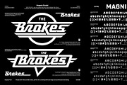 Magnie – Indie Rock Display Font, a Script Font by Spencer & Sons Co. (Thumbnail 11 of 17)