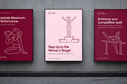 Women's Gymnastics Icons, an Outline Icon by Prosymbols (Thumbnail 3 of 6)