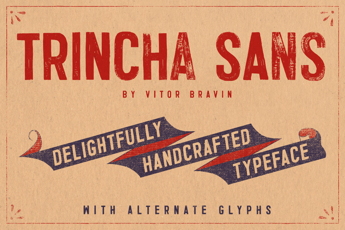 Trincha Typeface preview 4