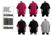 5 Mockups Oversize T-shirt, a Shirt Mockup by Grow Design Craft Studio (Thumbnail 3 of 8)