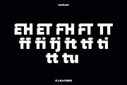 Rawkner Font, a Sans Serif Font by trustha (Thumbnail 14 of 15)