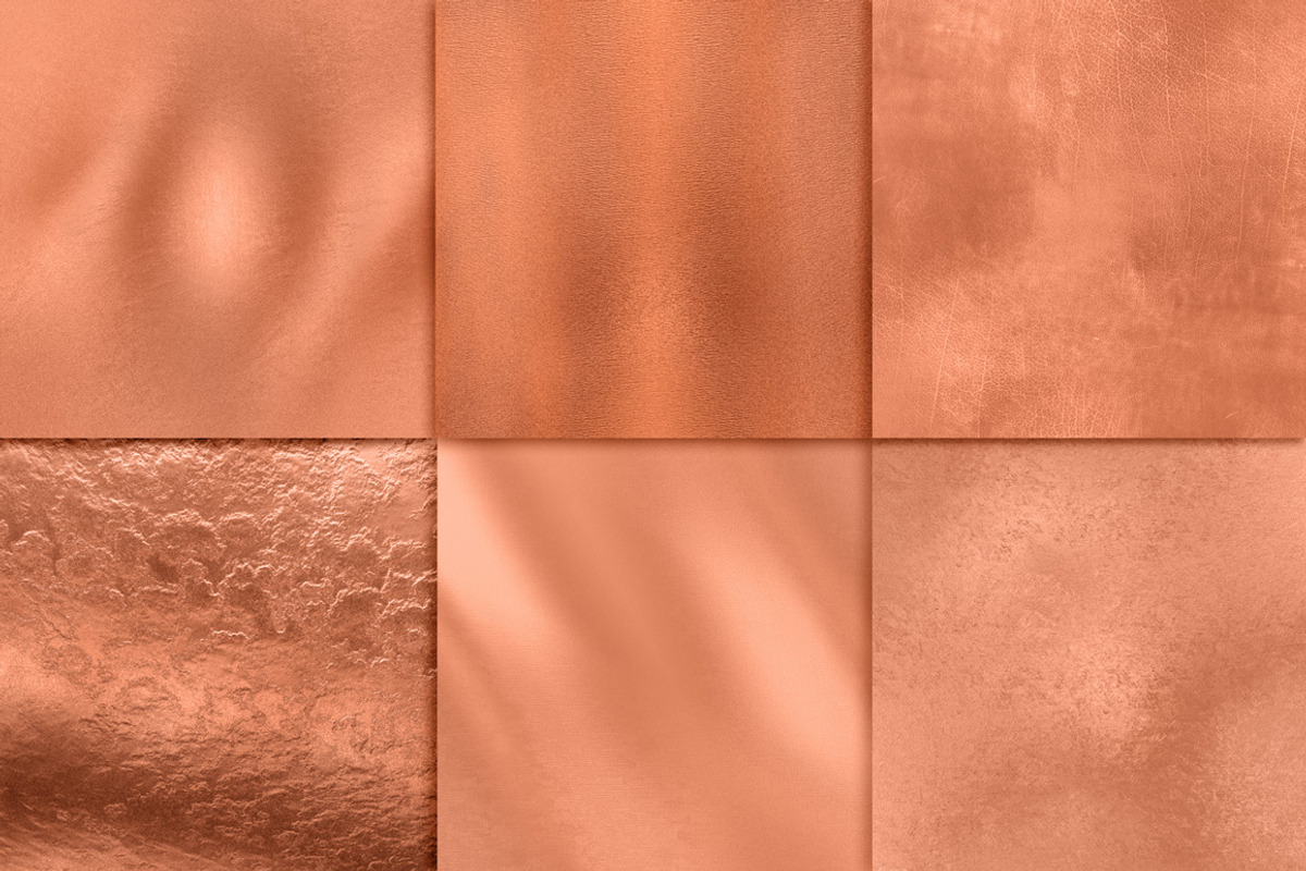 240+ Rose Gold Foil Texture Pack, a Texture Graphic by Paper Element (Photo 3 of 19)