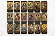 Klimt Tarot Deck 78 Tarot Cards, an Illustration by Mugio (Thumbnail 2 of 4)