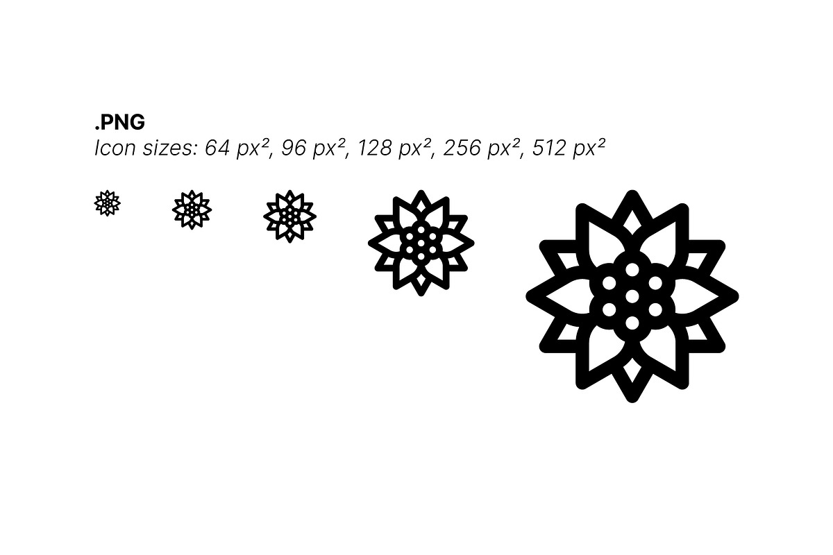 50 Christmas Icons, an Outline Icon by Side Project (Photo 5 of 8)