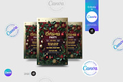 Christmas Party Flyer Template, a Flyer Template by Aam360 (Thumbnail 3 of 3)